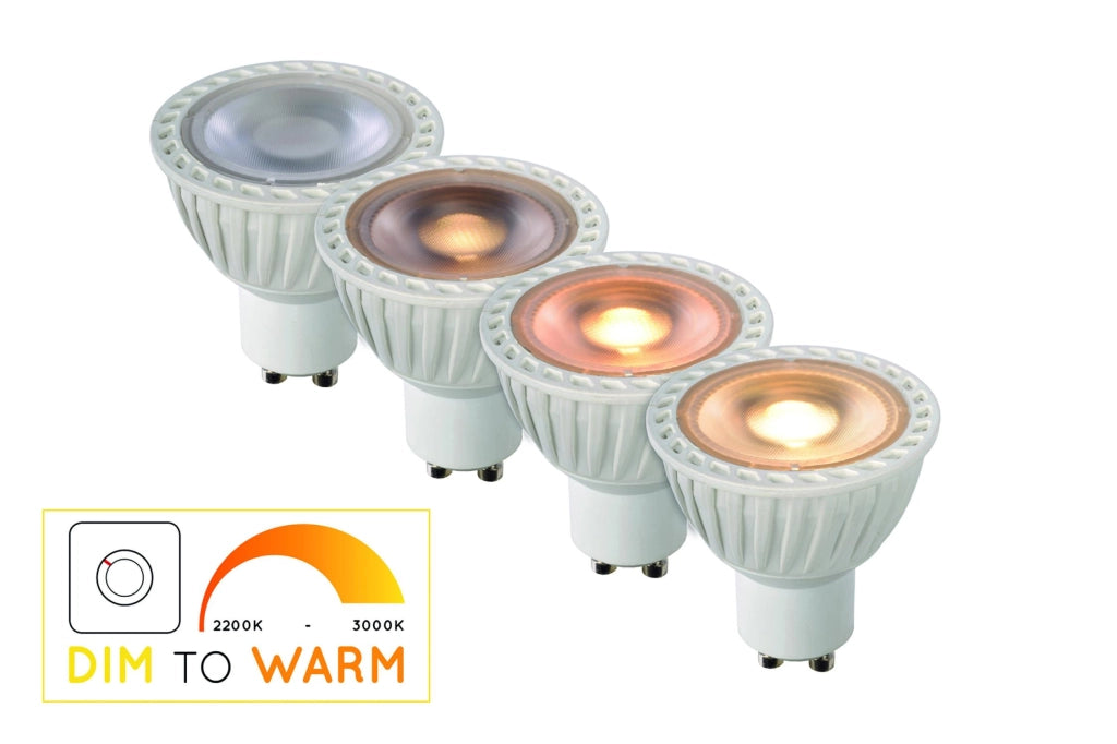 Lampadina LED riflettore GU10 5W 2200K 320lm Lucide