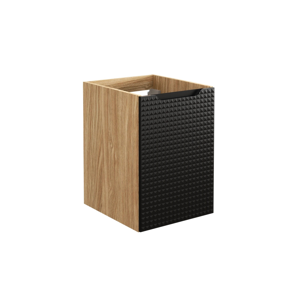 Mobile sotto piano 40 cm 1 anta Luxor Black 40 x 57 x 46 cm