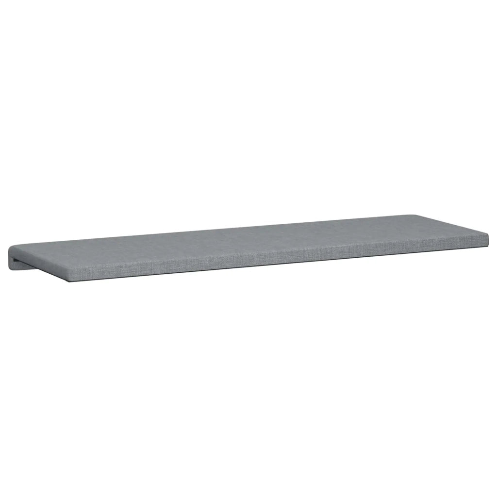 Cuscino per panchina Tessuto Grigio Chiaro Profondità 35 cm 42043316