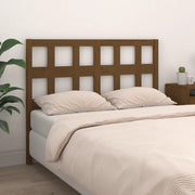 Testiera Letto-Testata-Testiera Decorativa ambra 205,5x4x100 cm in Legno Massello di Pino
