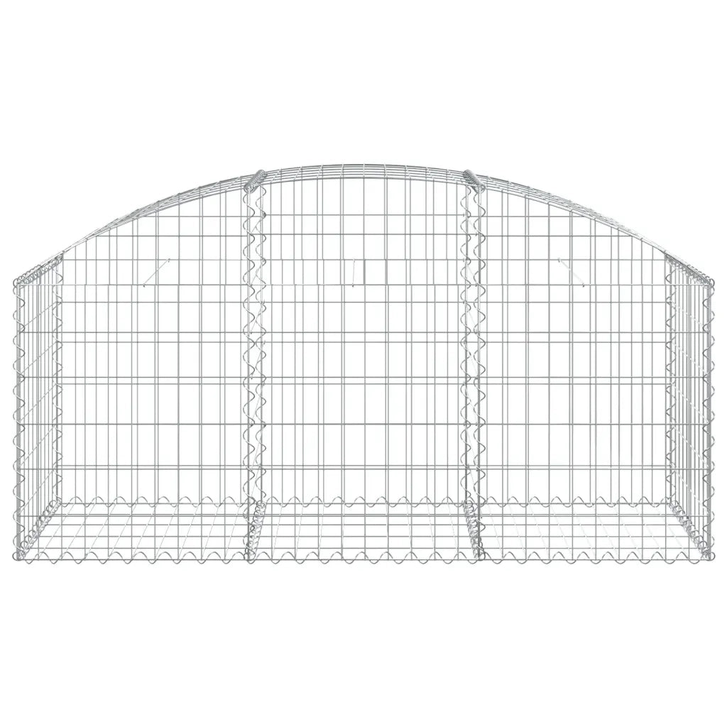 Cesto Gabbione ad Arco 150x50x60/80 cm Ferro Zincatocod mxl 103277