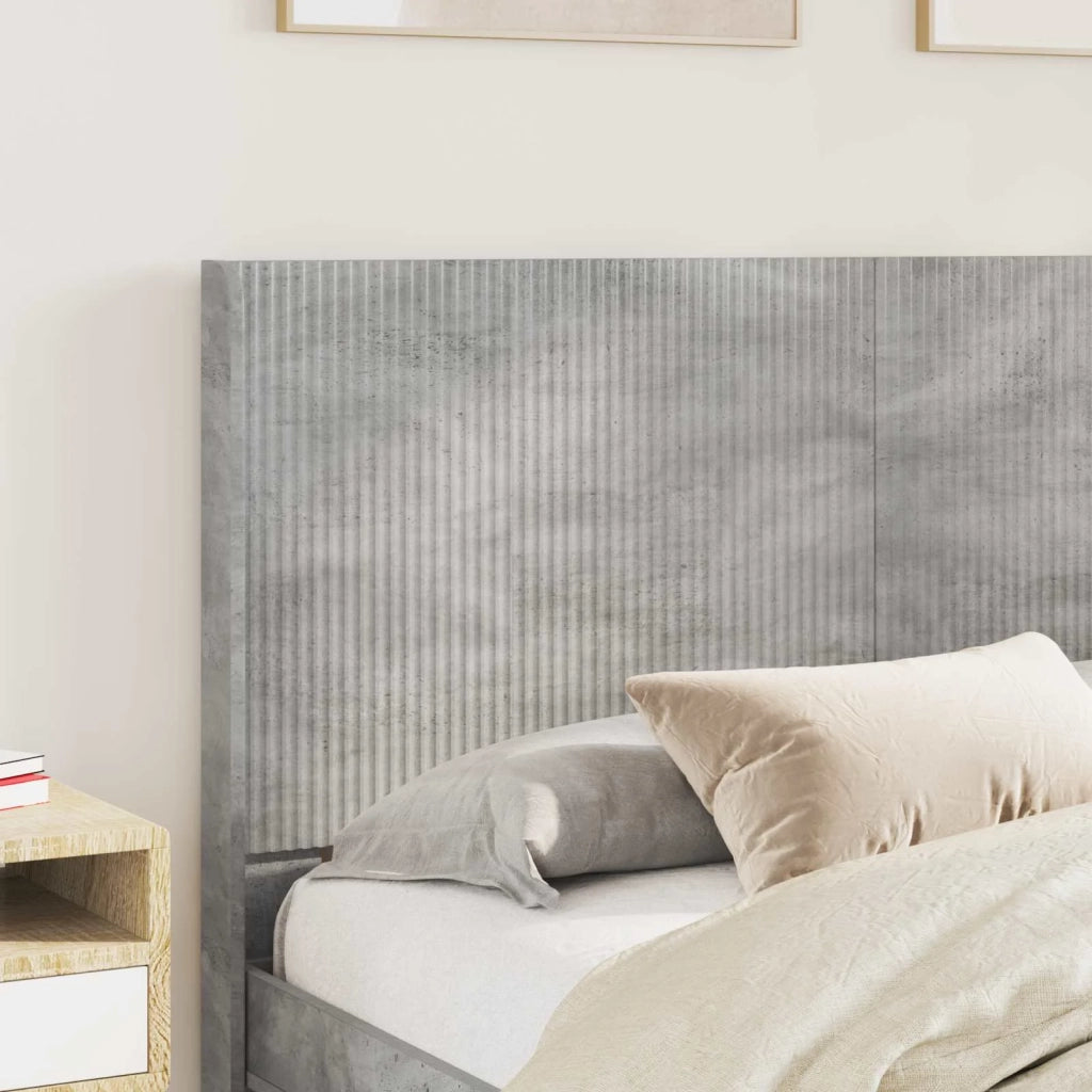 Testiera Letto Grigio Cemento 889578