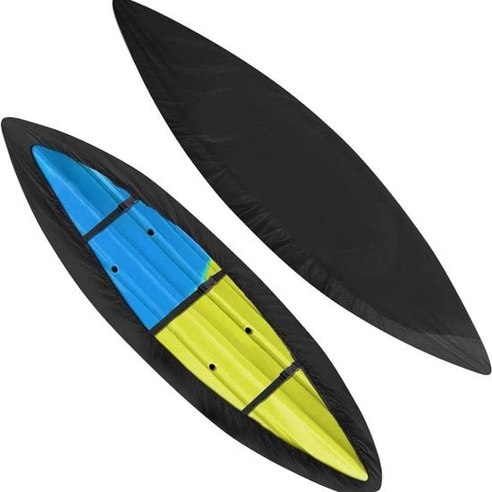 Cassa di stoccaggio Premium per Kayak e Canoa - 210D resistente ai raggi UV - Impermeabile - Resistente alle intemperie - Paracielo Shield - Adatto per Canoa, Paddle Board, SUP e Barche Kayak - 36-4 metri