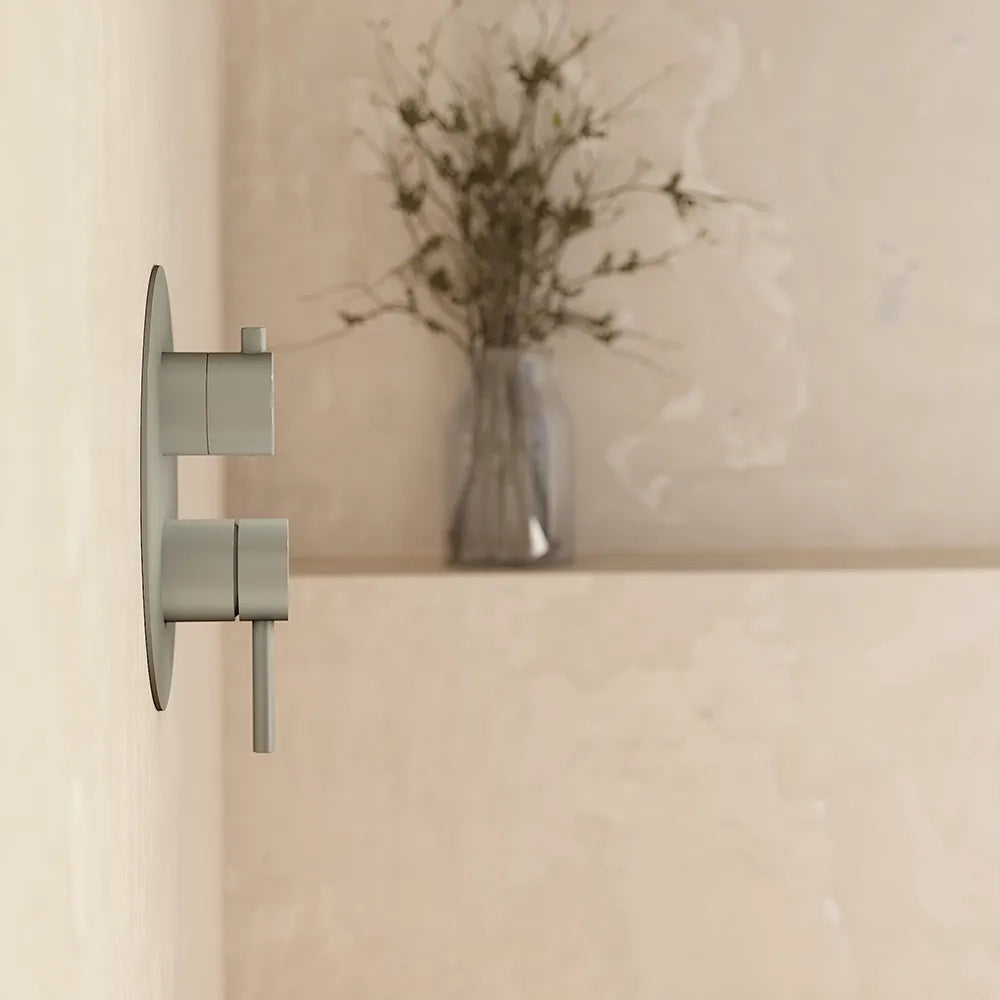 Miscelatore incasso doccia con deviatore nickel spazzolato | Bette