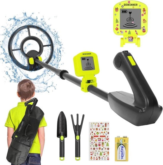Metalettore per Bambini - Leggero e Adattabile Scoperta Idrofila (61-95 cm) per Junior e Giovani