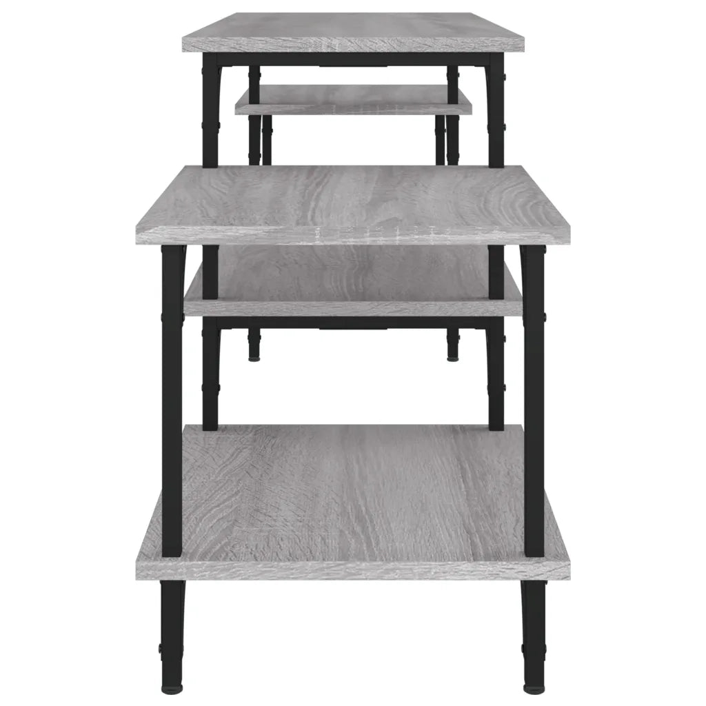 Mobile TV | Armadietto TV | Mobile Porta TV Grigio Sonoma 157x35x52 cm in Legno Multistrato