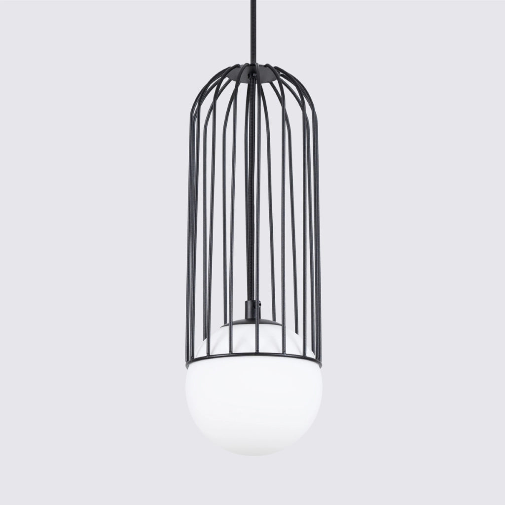 Lampada a sospensione BRINA 1 nero