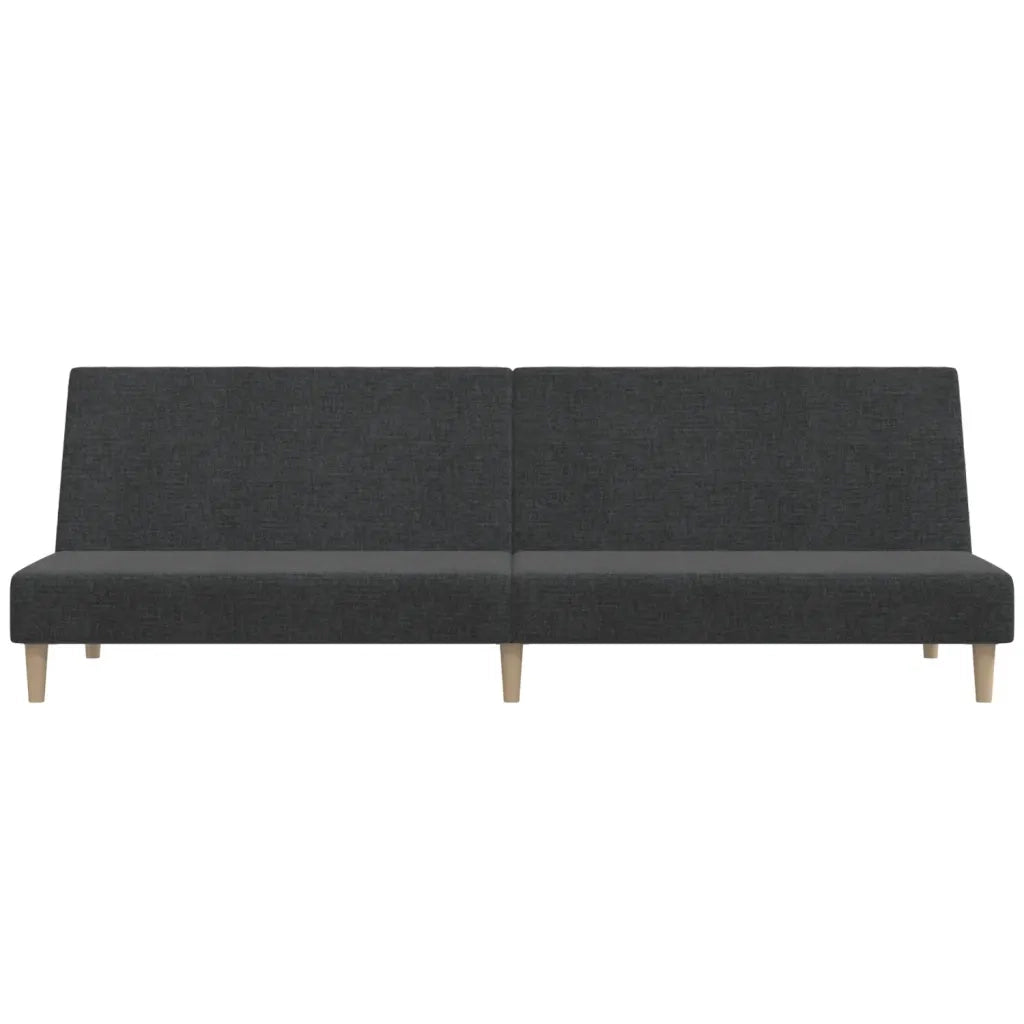 Divano Letto a 2 Posti-Sofa Letto 2 Posti-Daybed Grigio Scuro in Tessuto 827248
