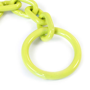 Catena forestale rotonda Tirante 1,65mx8mm con anello di sospensione e gancio di sicurezza