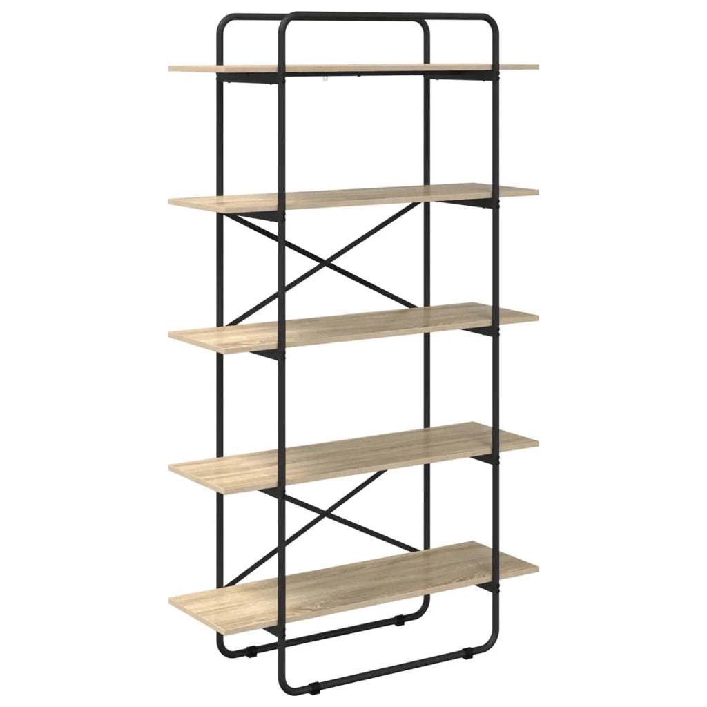 Libreria 5 livelli 100 x 35 x 175,5 cm PB Rovere Sonoma 8007781