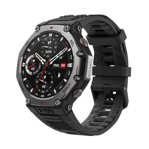 Amazfit t-rex 3 3,81 cm (1.5") amoled digitale 480 x 480 pixel touch screen nero wi-fi gps (satellitare) - REX3BLACK