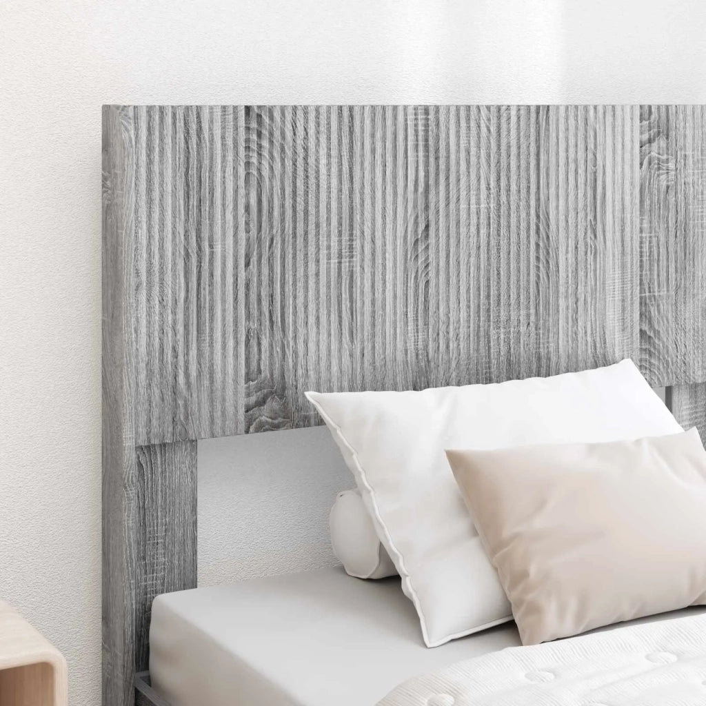Struttura del letto con stoccaggio e testata Grigio Sonoma 3414352