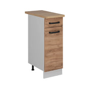 Vicco Mobiletto base per cucina Quercia dorata 30 cm PL Rovere