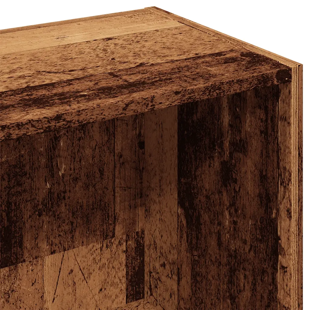 Libreria in Legno Antico 66x30x130 cm in Legno Multistrato 855778