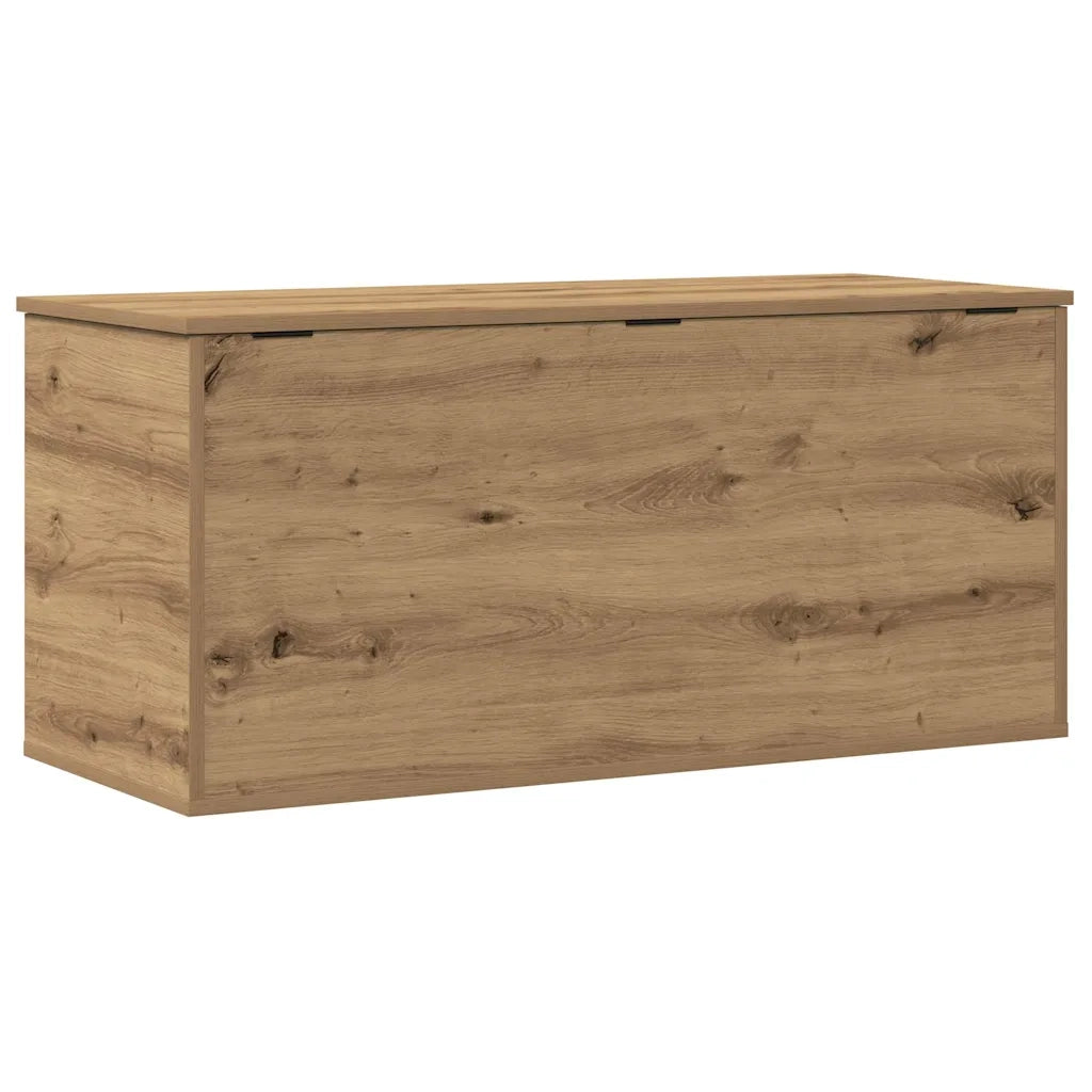 Scatola di Stoccaggio rovere artigianale 100 x 42 x 46 cm CFW1348719