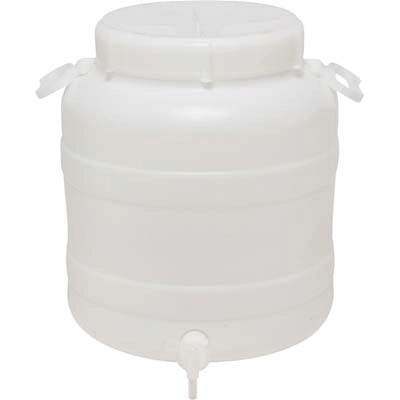FUSTO BOCCA LARGA X RUBINETTO  HDPE LT 30 MM 355 H.MM 425 3/4F