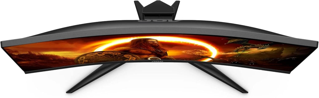 Gaming C27G2ZE - Monitor curvo FHD da 27 pollici, 240 Hz, 0,5 ms, FreeSync Premium (1920 x 1080, HDMI, DisplayPort), nero/rosso