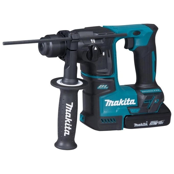 Makita DHR171RAJ Martello Perforatore a Batteria 18V 480W Attacco SDS-PLUS Forza Impatto 1,2 J Capacita' Foratura 17 mm colore Nero