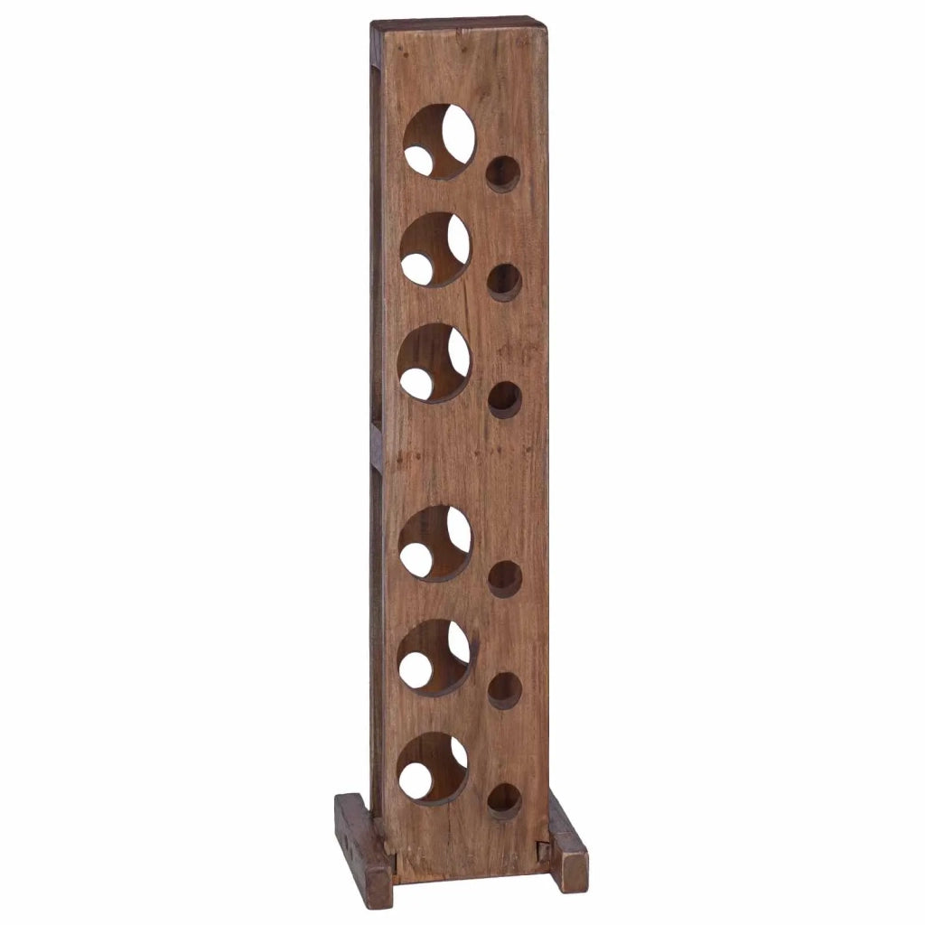 Scaffale Marrone 20 x 25 x 100 cm Legno di Mogano Massello 42012371
