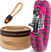 Armband per braccio per donne con flauto di segnalazione - Armband manuale con scatola regalo - Chiusura in acciaio inossidabile - Armband per donne