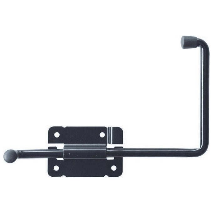 YEPPON Fermapersiana Piemonte Sinistro Lungo 13,5x25 cm Nero per Finestre