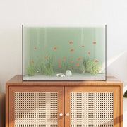 Acquario con archiviazione Trasparente 60 x 35 x 40 cm Vetro