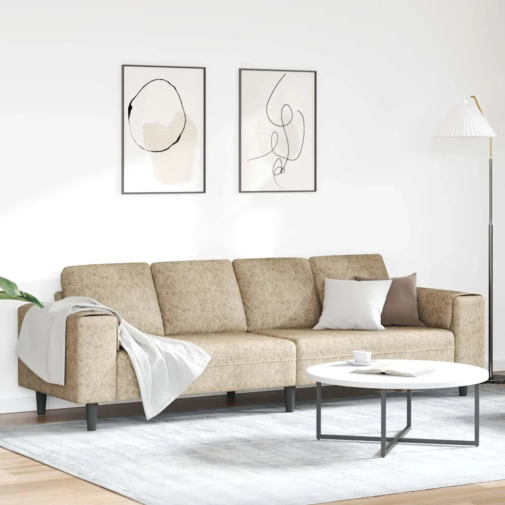 Divano per Soggiorno Grigio chiaro 250 x 77 x 76 cm 3335109