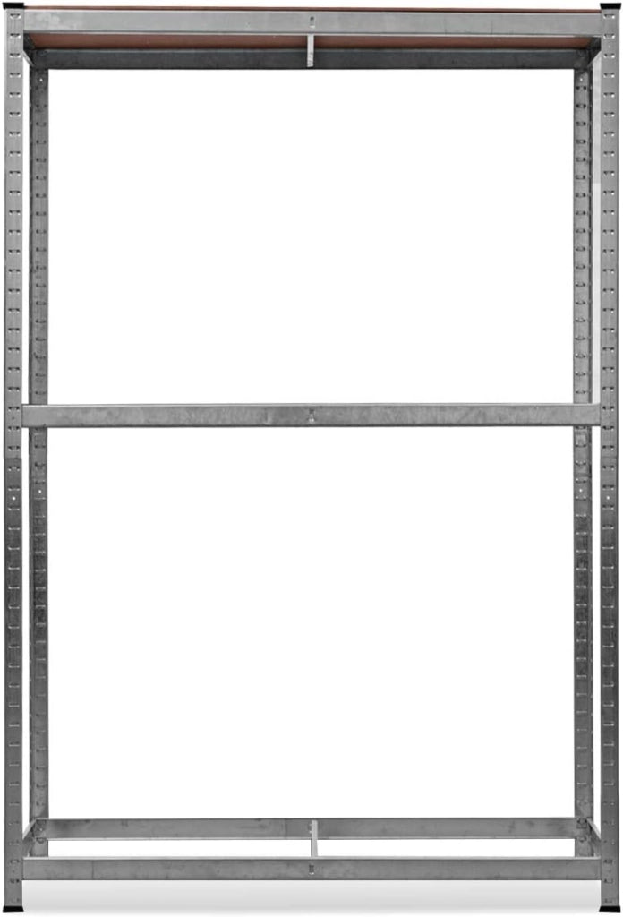 Scaffale Portagomme, Scaffale per Pneumatici in Acciaio 3 Ripiani, Scaffale per 8 Gomme da Officina Garage, 795kg, 120 x 40 x 180 cm