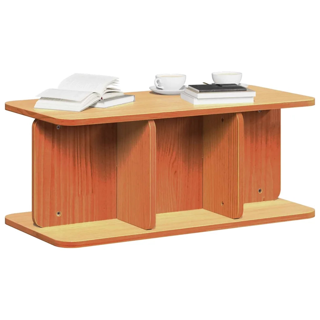 Tavolino da salotto Marrone cerato 80 x 39,5 x 33,5 cm 873522
