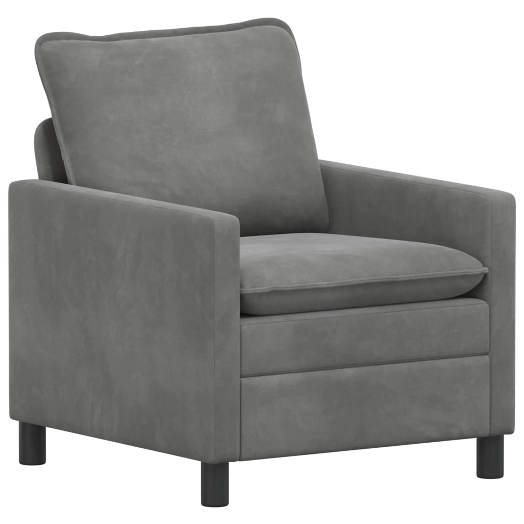 Set di divani 2 pz Grigio Scuro Velluto 3417026