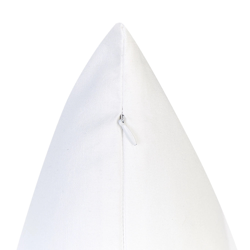 Set di 2 cuscini in velluto con stampa di animale 45 x 45 cm bianco divano soggiorno camera da letto