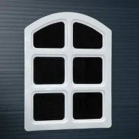 Casetta da Giardino Porta Attrezzi in Metallo e PP, 134x104x204 cm, Grigio