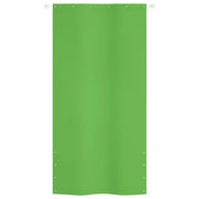 Paravento per Balcone-Pannello per balcone Verde Chiaro 120x240 cm in Tessuto Oxford