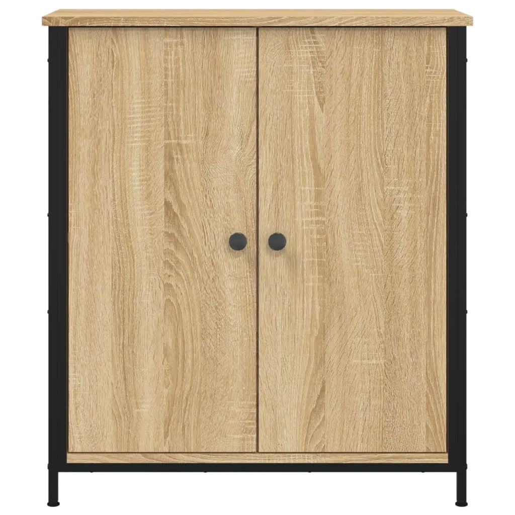 Credenza-Buffet-Armadio da cucina Rovere Sonoma 70x30x80 cm in Legno Multistrato 276166
