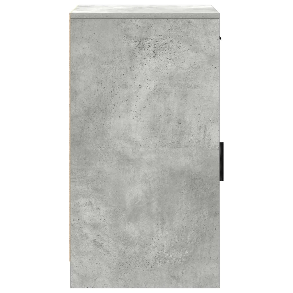 Credenza | Madia | Buffet da pranzo | Armadio da pranzo Grigio cemento 40 x 40.5 x 75 cm Legno multistrato