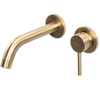 Rubinetto Da Parete Rea Owen Gold Brush + Box