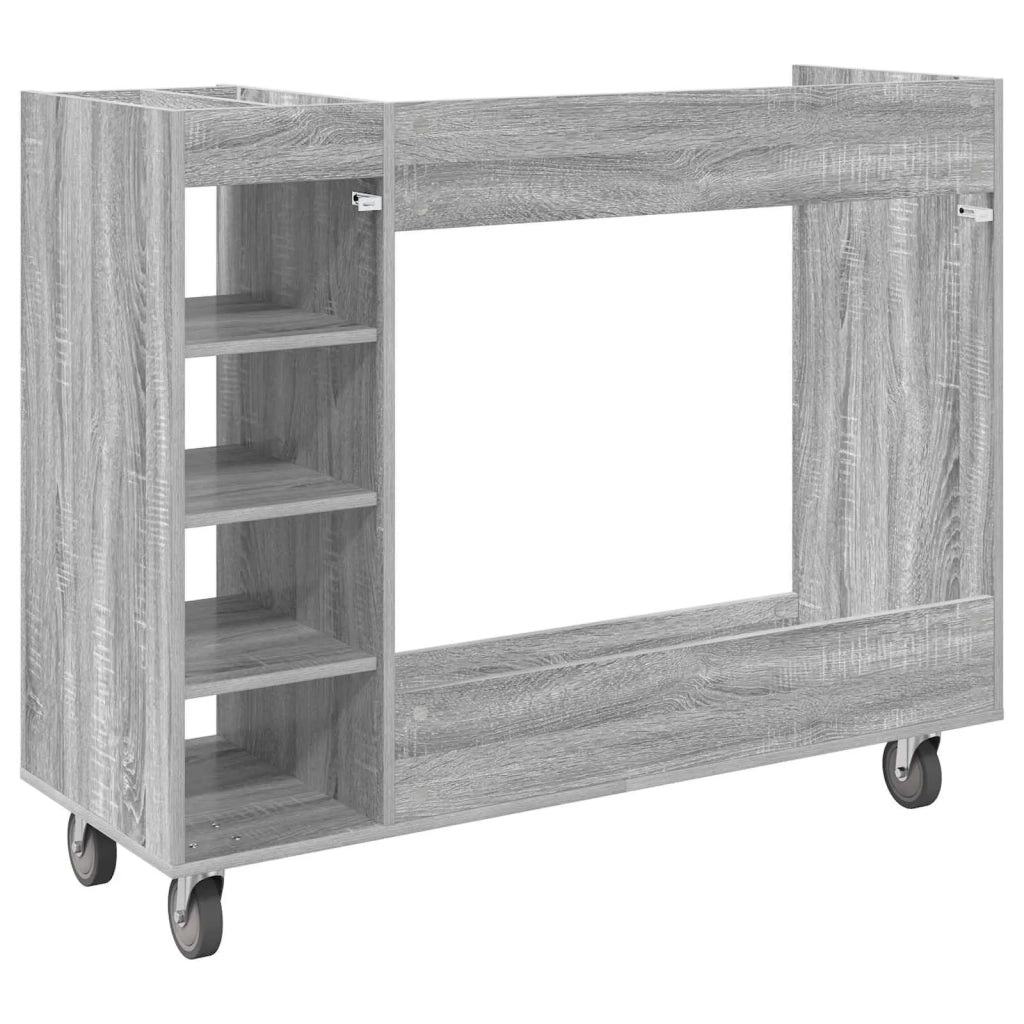 Armadio per Golf con ruota Grigio Sonoma 120 x 45 x 98 cm CFW7268266