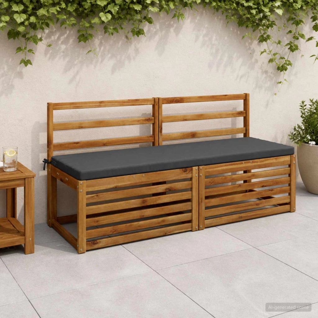 Cuscini per Panchina a 2 Pezzi SOEST 2 pz 100% Poliestere 949453