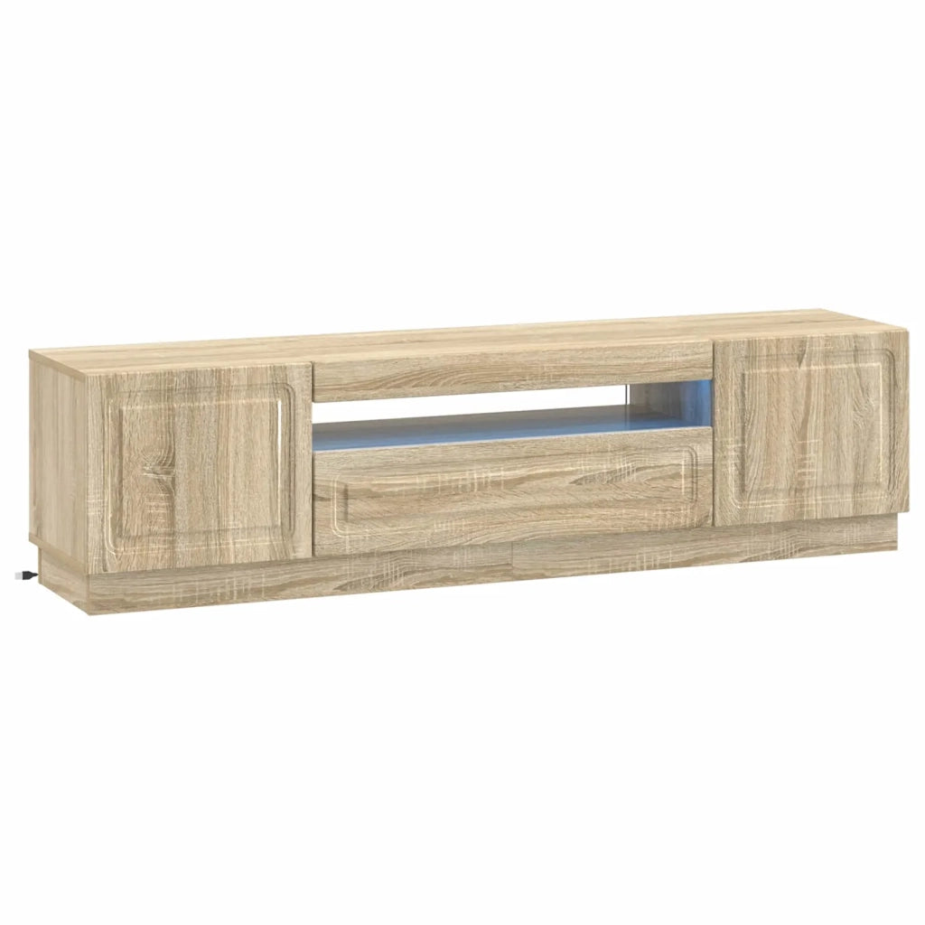 Mobile TV LED Rovere Sonoma Legno ingegnerizzato 897787