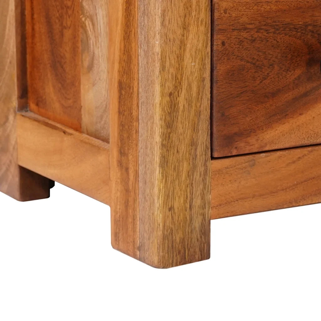 Mobile Porta TV-Mobile per TV-Credenza TV 110x30x40 cm in Legno Massello