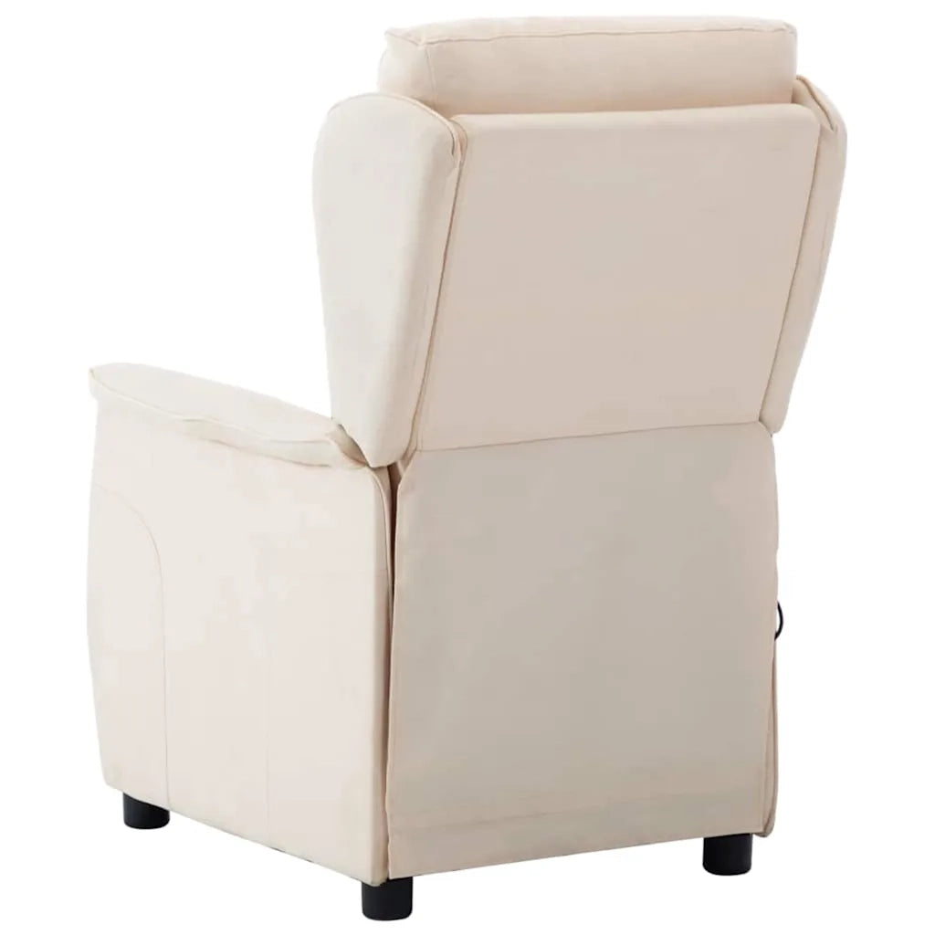 Sedia da massaggio Crema 93.5 x 67.5 x 101.5 cm Tessuto 348358