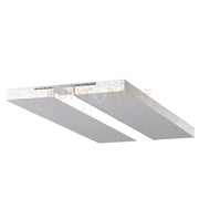 CARRARA G- SISTEMA MODULARE INTEGRATO IN 2 PANNELLI A SCOMPARSA PER INCASSO 2MT ARGENTO