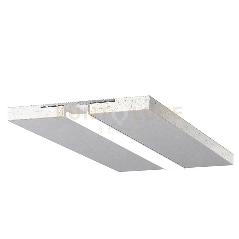 CARRARA G- SISTEMA MODULARE INTEGRATO IN 2 PANNELLI A SCOMPARSA PER INCASSO 2MT ARGENTO