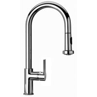 Miscelatore Rubinetto monocomando PAINI serie Le Mans per lavello con doccetta estraibile cod. 90CR591LL