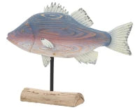 Scultura Pesce Cm  60X10X44