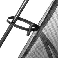 Tenda da Campeggio e Spiaggia a Rete Anti UV per 4 Persone con Borsa di Trasporto, 3x3 m Nero