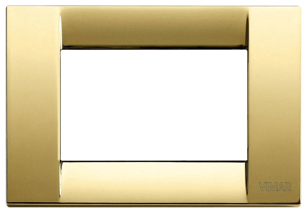 VIMAR Placca Classica 3M oro lucido - 16733.32