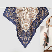 Nuova sciarpa da donna in seta stampata, stile coreano, sciarpa decorativa alla moda e versatile.