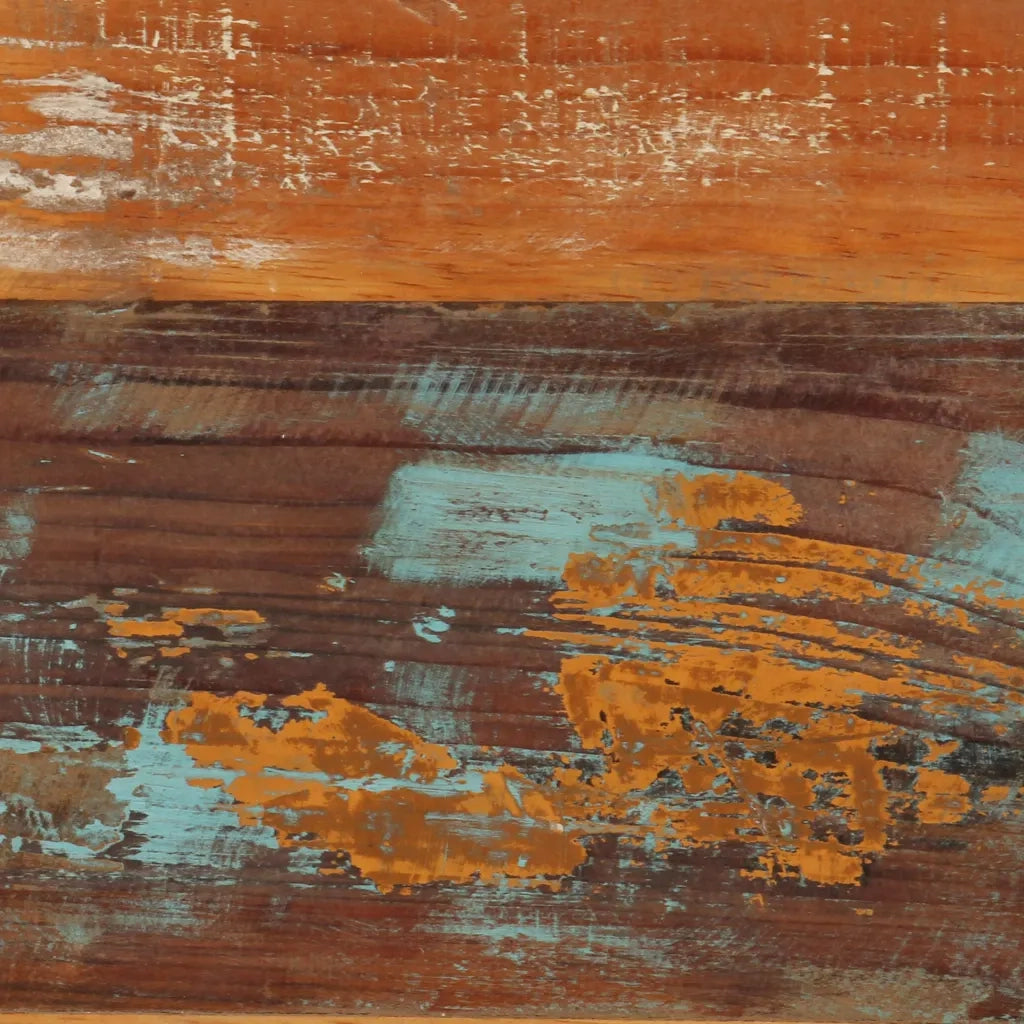 Tavolino da CaffÃ¨ in Legno Massello Recuperato 120x60x40 cm