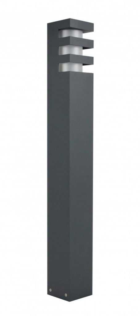 Lampione da giardino SU-MA RADO 75cm E27 grigio IP54